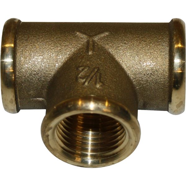 Maestrini DZR Equal Tee Fitting (1/2" BSP Female)