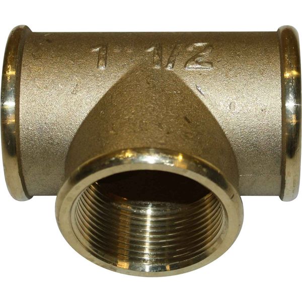 Maestrini DZR Equal Tee Fitting (1-1/2" BSP Female)