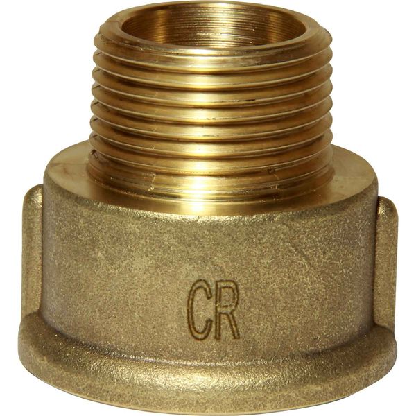 Maestrini DZR Reducing Adaptor (1-1/4" BSPP Female to 1" BSPT Male)