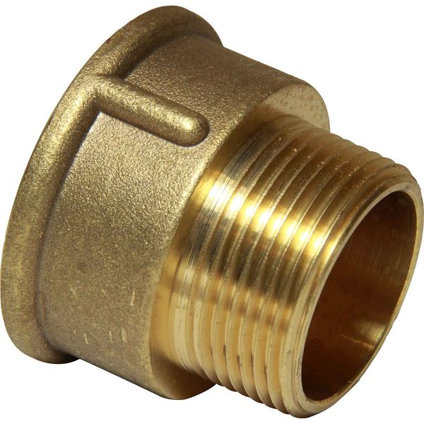 Maestrini DZR Reducing Adaptor (1-1/2" BSPP Female - 1-1/4" BSPT Male)