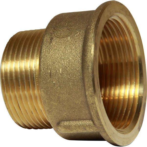 Maestrini DZR Reducing Adaptor (1-1/2" BSPP Female - 1-1/4" BSPT Male)