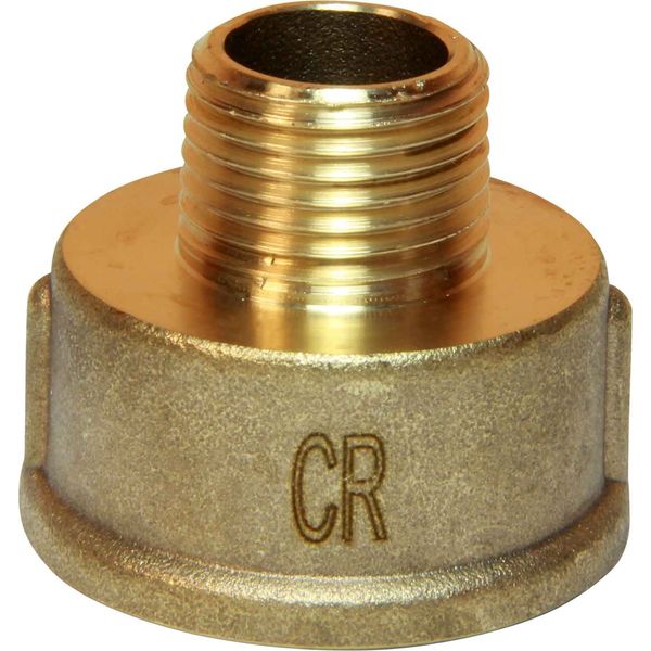 Maestrini DZR Reducing Adaptor (1" BSPP Female to 1/2" BSPT Male)