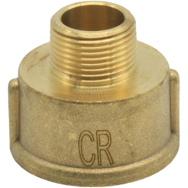 Maestrini DZR Reducing Adaptor (1-1/4" BSPP Female to 3/4" BSPT Male)