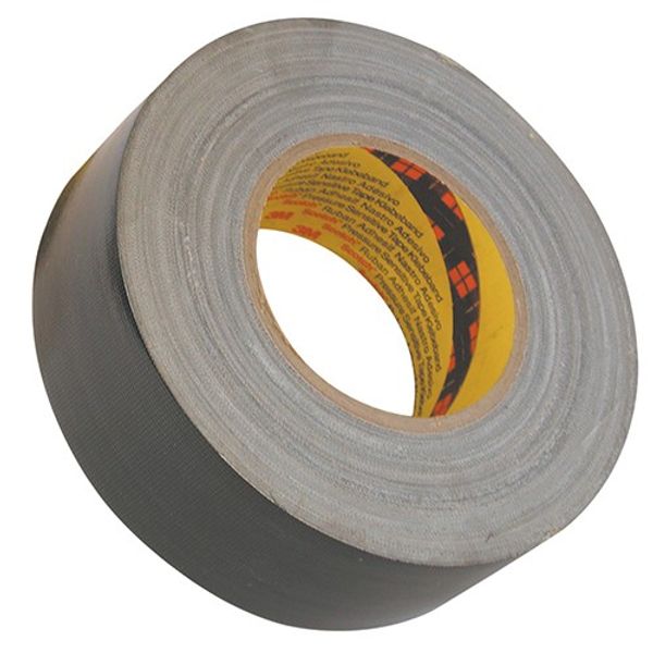 3M Waterproof Cloth Tape Black 50mm x 50m (1)