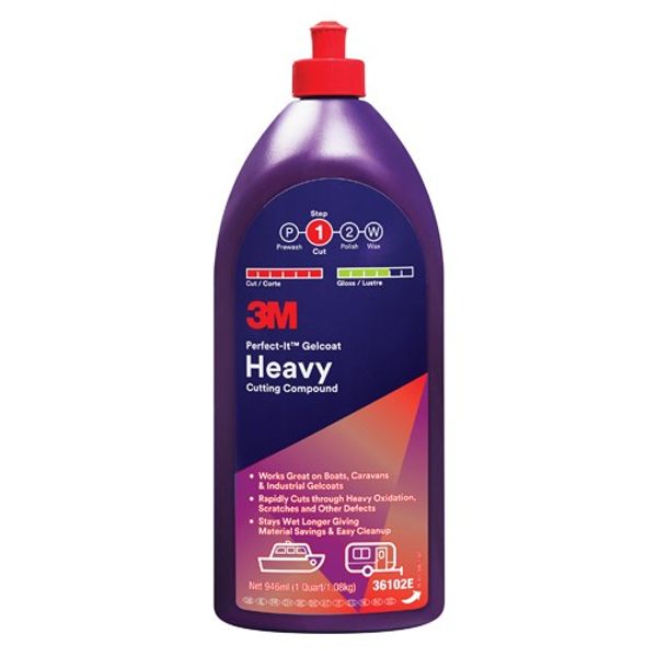 3M Perfect-It Heavy Cutting Compound 946ml (Each)