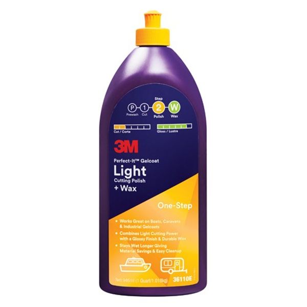 3M Perfect-It Light Cutting Polish + Wax 946ml (Each)