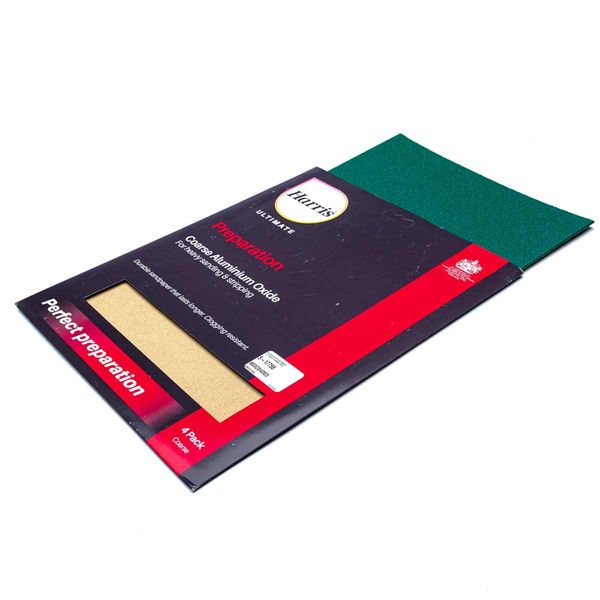 Harris Aluminium Oxide Paper Ultimate Coarse (Pack of 4)