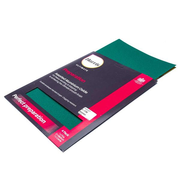 Harris Aluminium Oxide Paper Ultimate Assorted (Pack of 4)