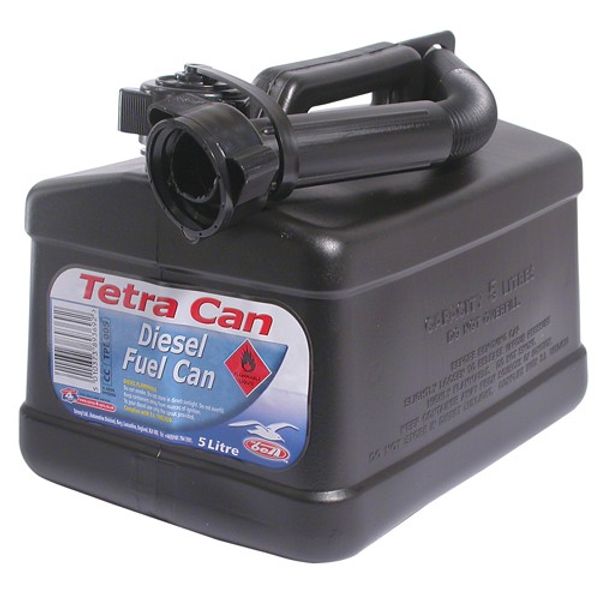 Tetrosyl Tetracan Black Diesel Can 5 Litre (Each)