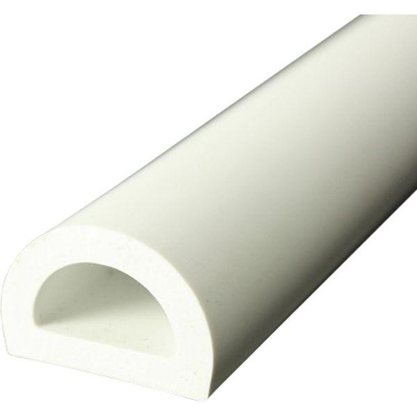 Wilks PVC 50 Fender D Section (32 x 20mm x 9m / White)