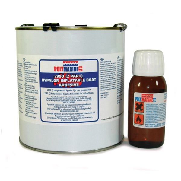 Polymarine Hypalon Adhesive 2 Part 1L Tin