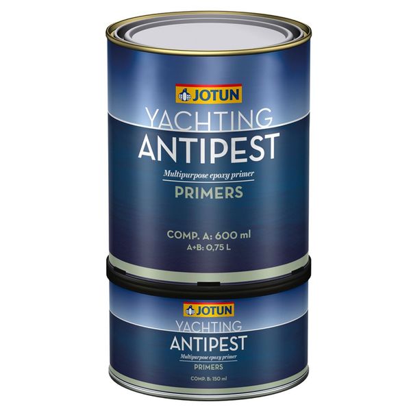 Jotun Leisure Antipest Primer Undercoat Aluminium Red Tone 1L 2-Part