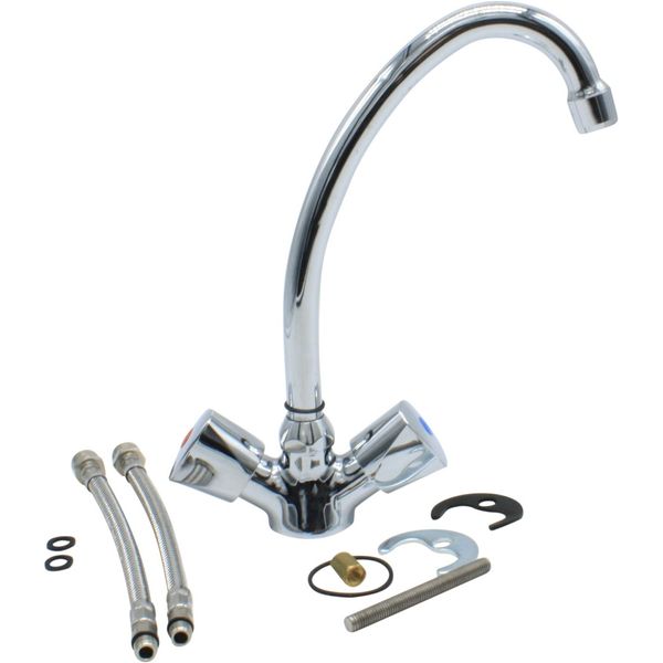 Osculati Single Hole Mixer Tap Swivelling Spout