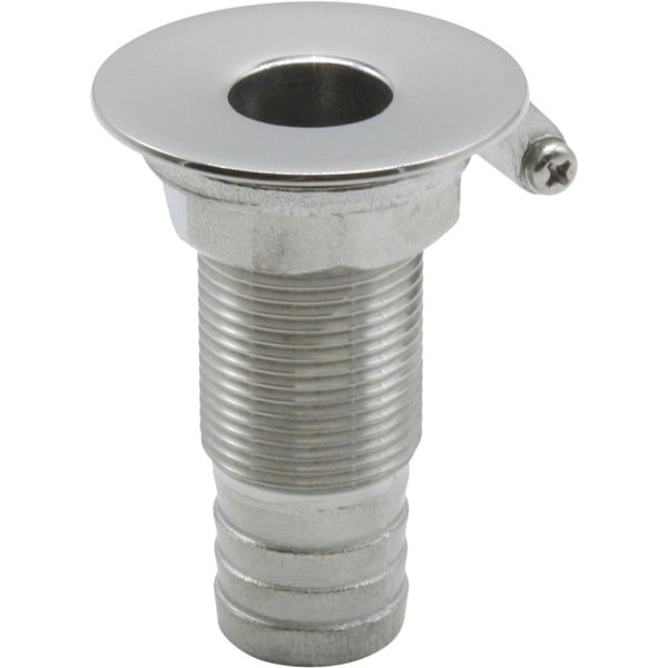 Osculati Stainless Steel 316 Flush Deck Drain (24mm Hose)