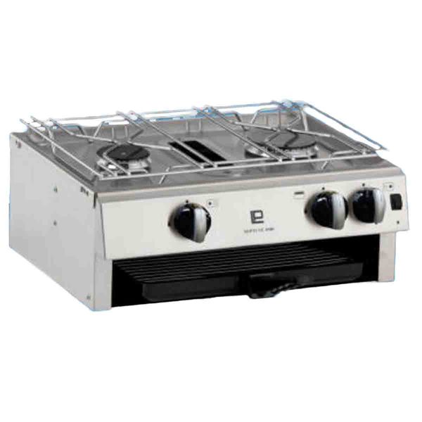 Tasman 4500  Twin Hob with Grill and Ignition