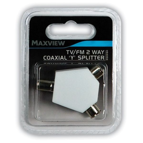 Maxview TV 2-Way Angled Splitter Combiner