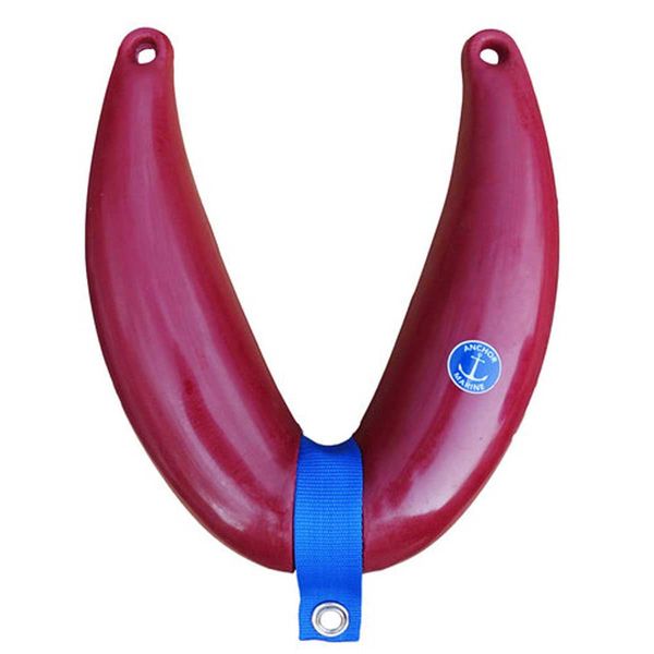 Anchor Bow Fender (28 x 10 x 38cm / Burgundy)