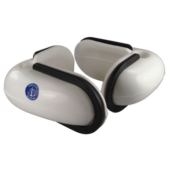 Anchor Corner Fenders Pair (16 x 6 x 7cm / White)