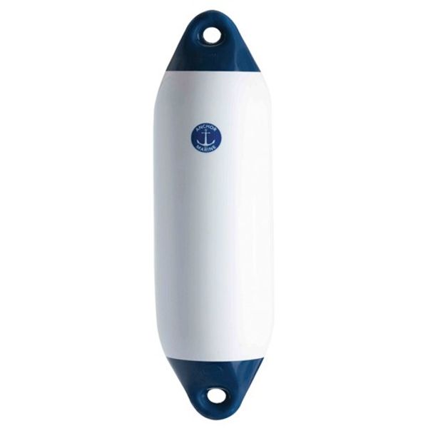 Anchor Coloured End Fender (40 x 11cm / White/Blue)