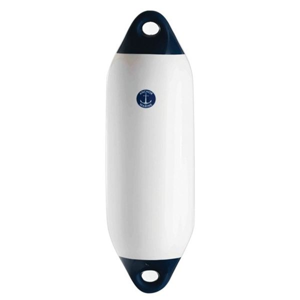 Anchor Coloured End Fender (45 x 13cm / White/Blue)