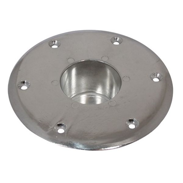 Trem Aluminium Flush Mount Table Base