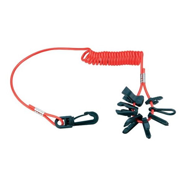 Trem Kill Switch Lanyard with 7 Keys