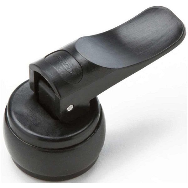 Can Drain Socket Expanding Plug 35mm Black