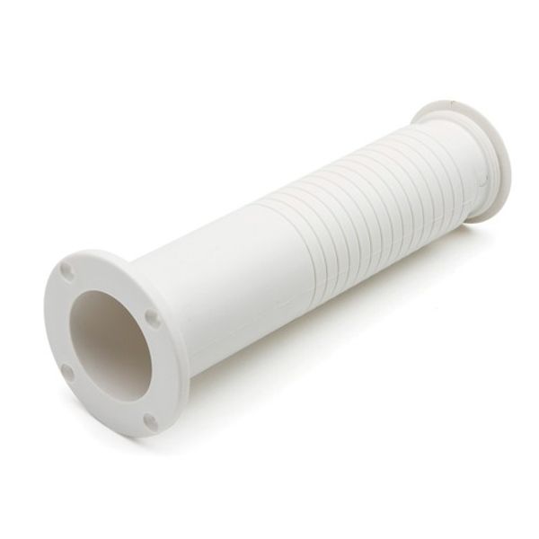 Can Plastic Transom Socket 75mm Diameter Telescopic White