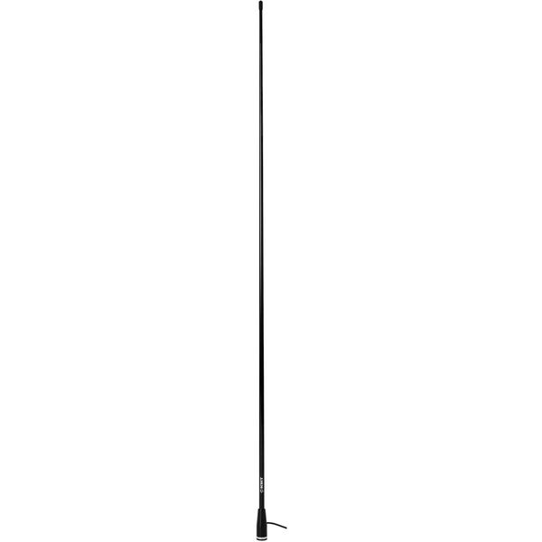 Scout KS-22 3db VHF Fibreglass Antenna 1.5M (5') with 5M Cable (Black)