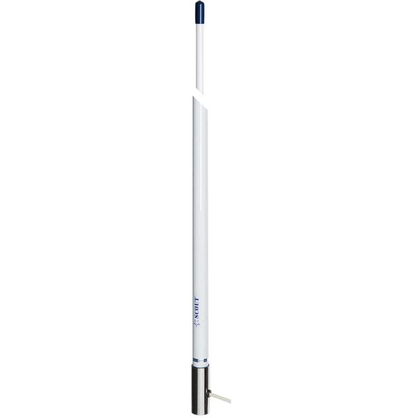 Scout KS-42 3db VHF Fibreglass Antenna 2.4M (8') with 5M Cable (White)