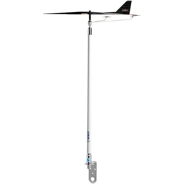 Scout VHF 50 Masthead Fibreglass Antenna 0.5M with Windex 15 & Bracket