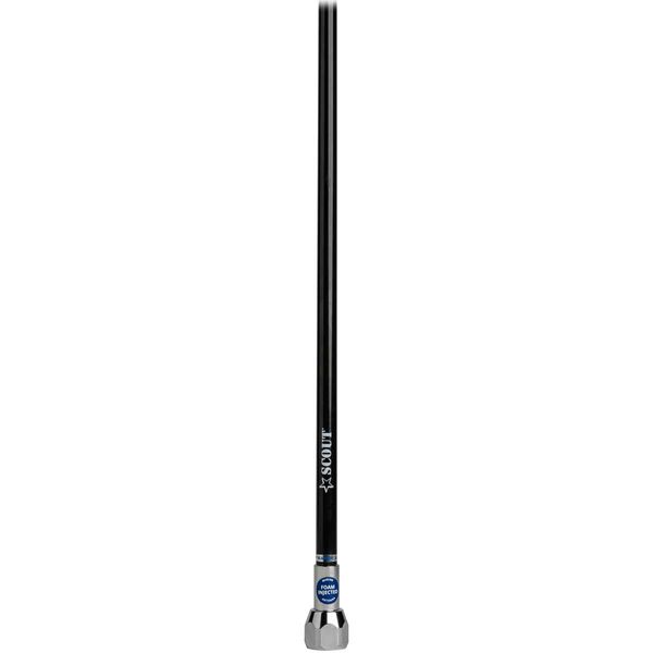 Scout Quick 1 3db VHF Fibreglass Antenna 1M with 5M Cable (Black)