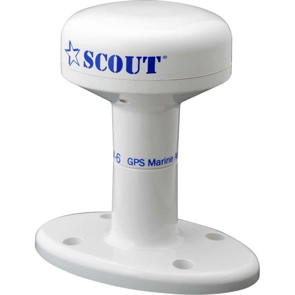 Scout NAV-6 GPS / GLONASS Antenna with Deck Mount and 10M Cable