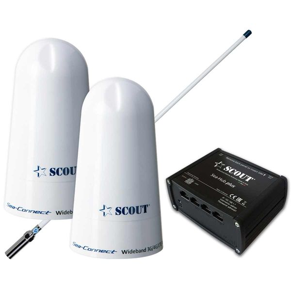 Scout Wi-Fi/4G onBoard Plus with 4G/Wi-Fi Antenna & Dual SIM Router