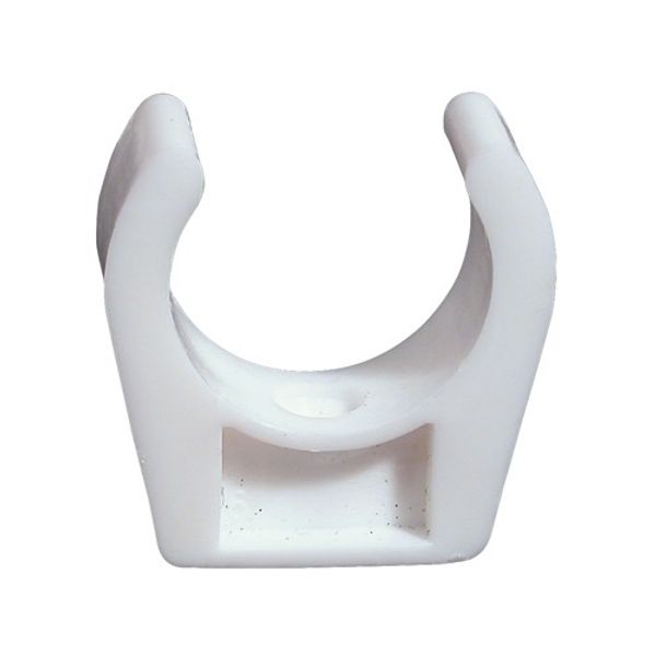 AG White Maclow Flexible Clip 3/4" (Each)