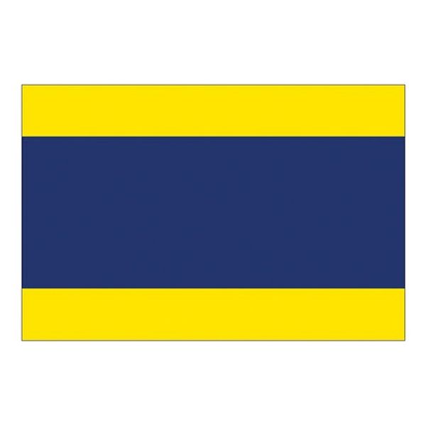 Flag International Code Signal D (30 x 45cm)