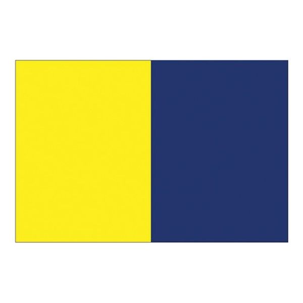 Flag International Code Signal K (30 x 45cm)