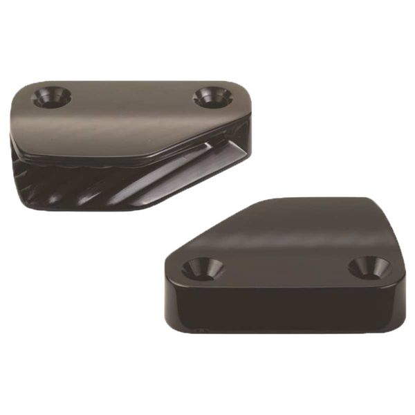 Clamcleat 6-10mm Side Mount Starboard Black