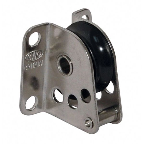 RWO 25mm Block Single Acetal Sheave - 8mm Rope