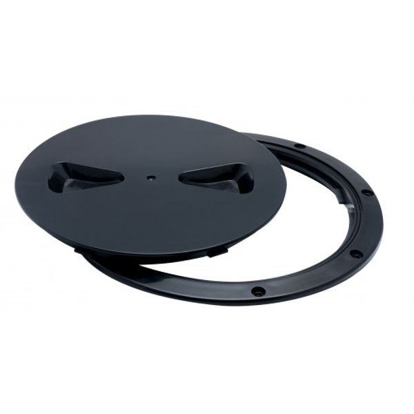 RWO Screw Inspection Cover 200mm Black (with Seal)