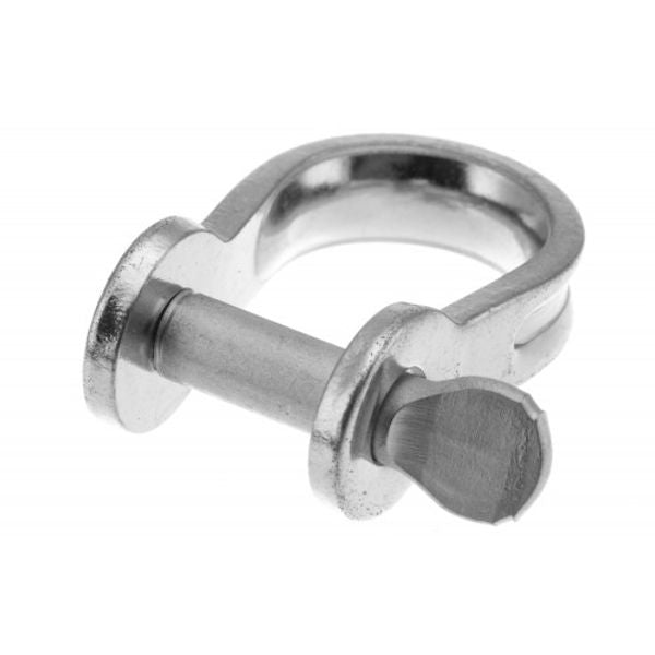 RWO Stainless Steel Screw D Shackle 6P 14W 23L (x2)