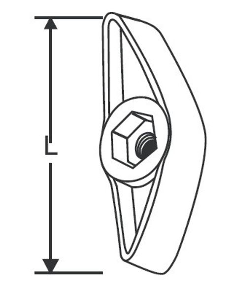 RWO Wingnut 6mm (x2)