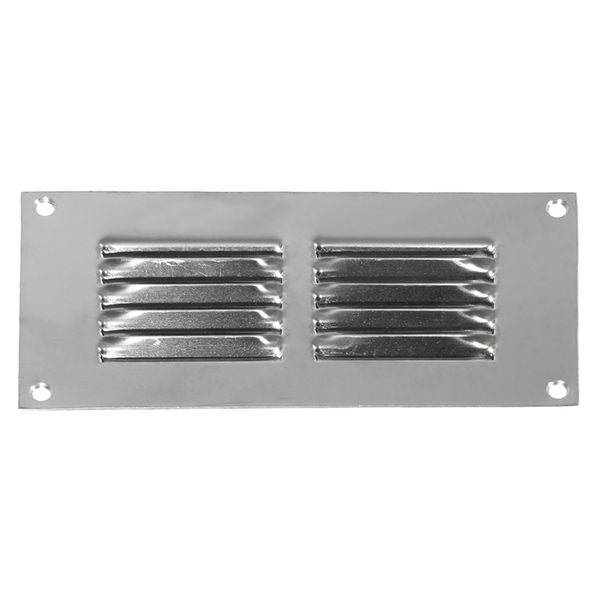 AG Return Air Grill Vent Polished 430 Stainless Steel 6" x 3"