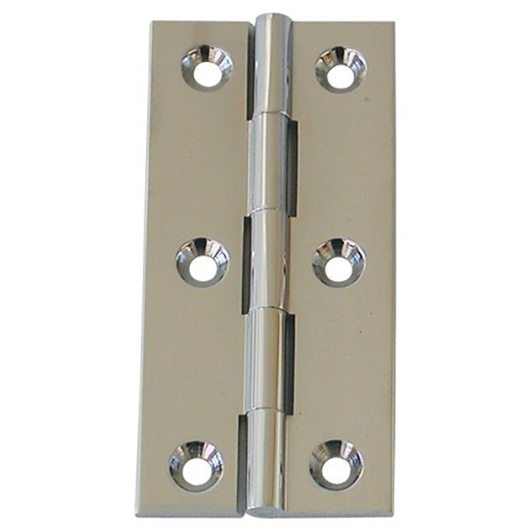 AG Chromed Brass Butt Hinge 1-1/2" x 3/4"