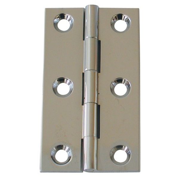 AG Chromed Brass Butt Hinge 2-1/2" x 1-3/8"