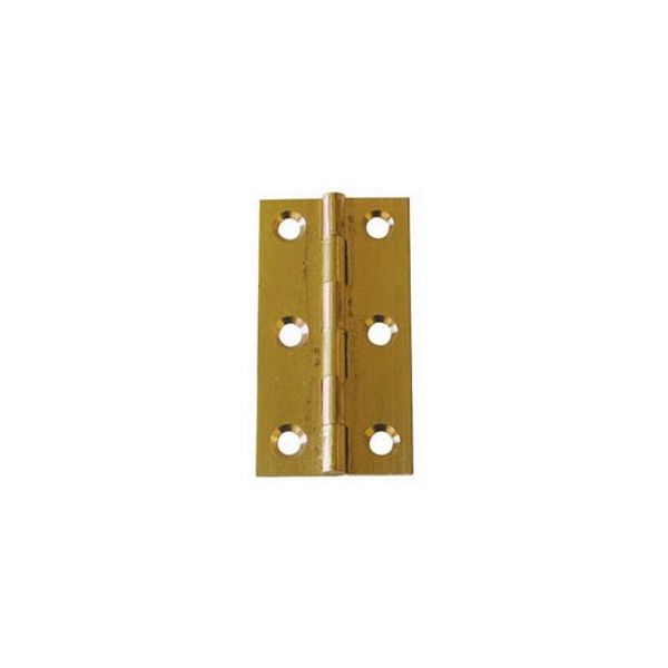 AG Budget Brass Butt Hinge Polished 2" x 1-1/8"