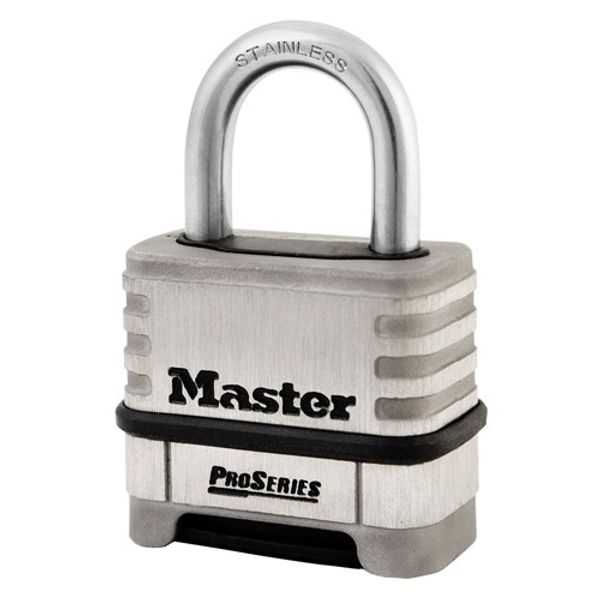 Masterlock Padlock SS 57mm Combination Type