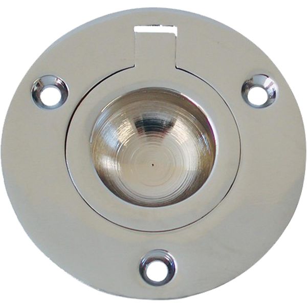 AG Chromed Brass Flush Ring 2" Diameter