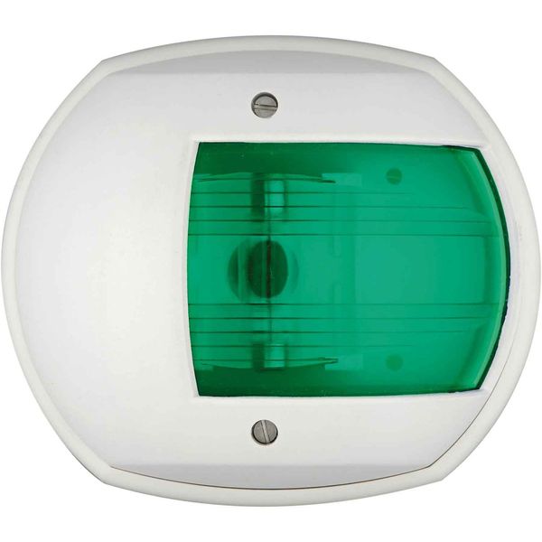 Maxi Starboard Green Navigation Light (White Case / 12V / 15W)