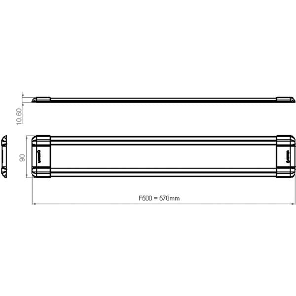 Labcraft Flux 500mm LED Light 12V 30W